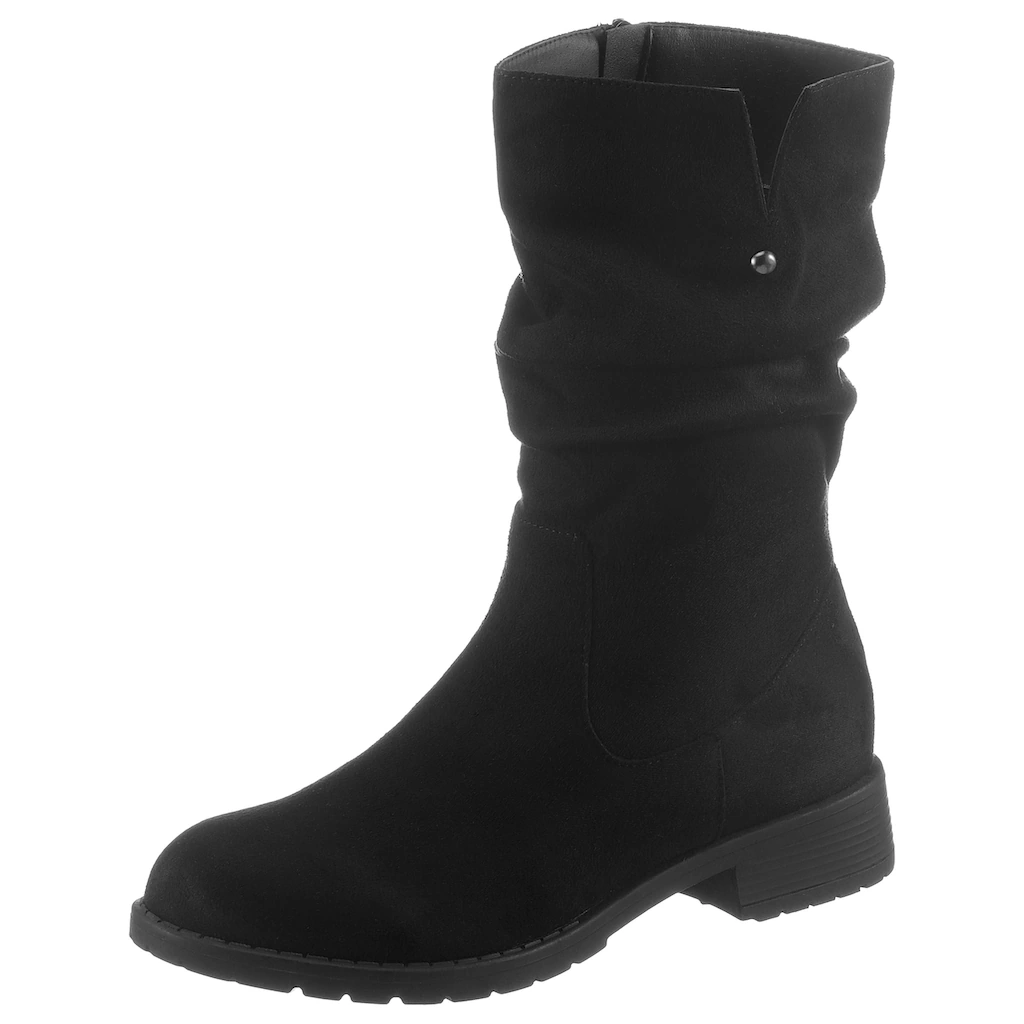 CITY WALK Winterstiefel mit slouchy Raffungen am Schaft ▷ für