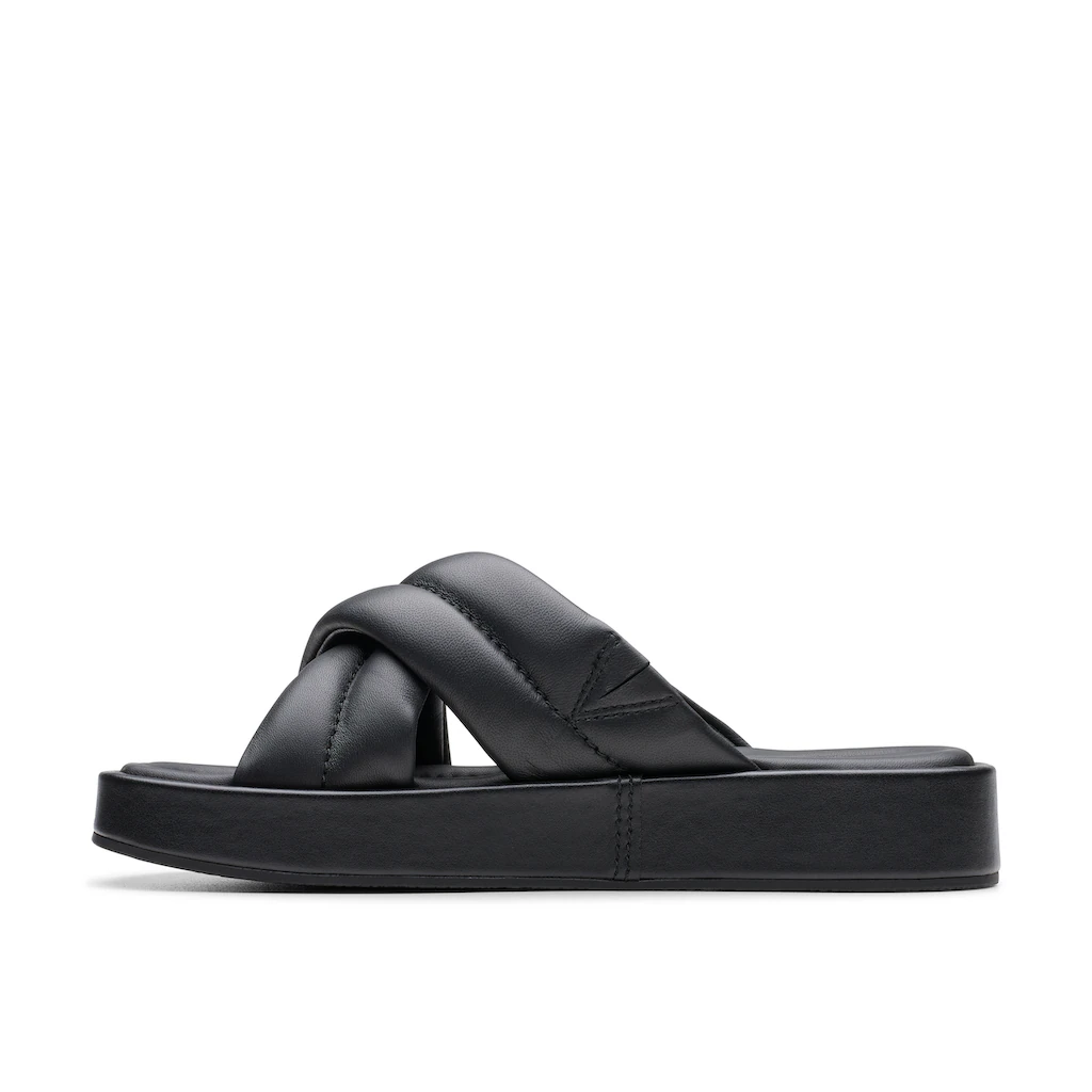 Clarks Hausschuh »Alda Glide« Slides Schlappen Mit Gepolsterter Bandage