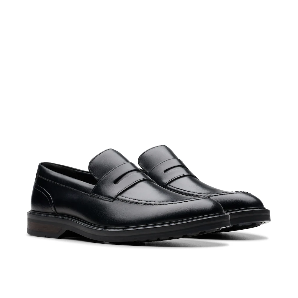 Clarks Loafer »Aldwin Step« Slipper Business Schuh Anzugschuh mit Blockabsatz online bestellen