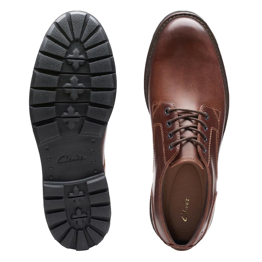 Clarks Schnürschuh »Batcombe Tie« Schnürschuh Halbschuh Mit Profilsohle ▷ Für