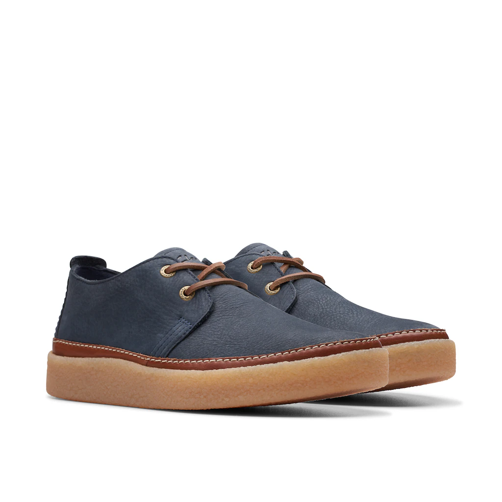 Clarks Schnürschuh »Clarkwood Low« Schnürschuh Business Schuh mit markanter Schnürung ▷ für