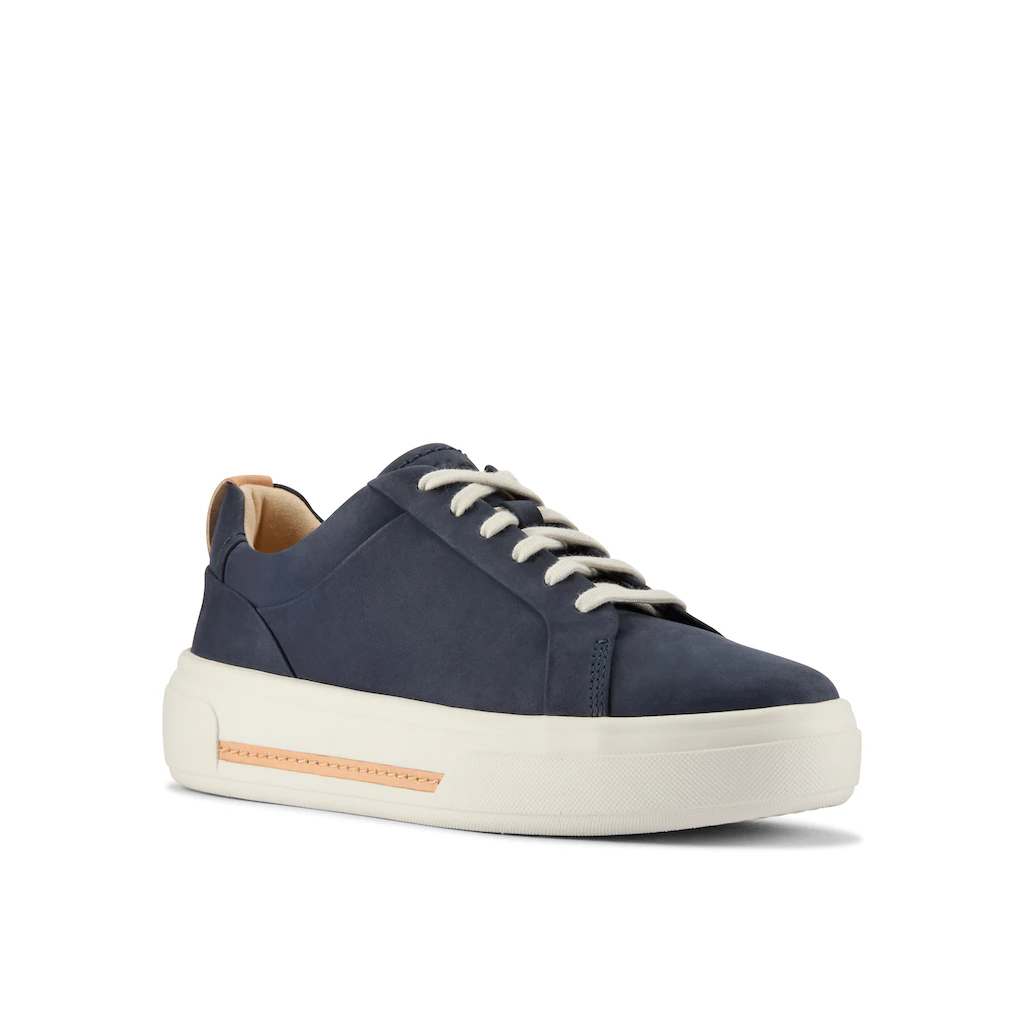 Clarks Schnürschuh »Hollyhock Walk« Plateauschuh Halbschuh Sneaker Mit Modischer Laufsohle