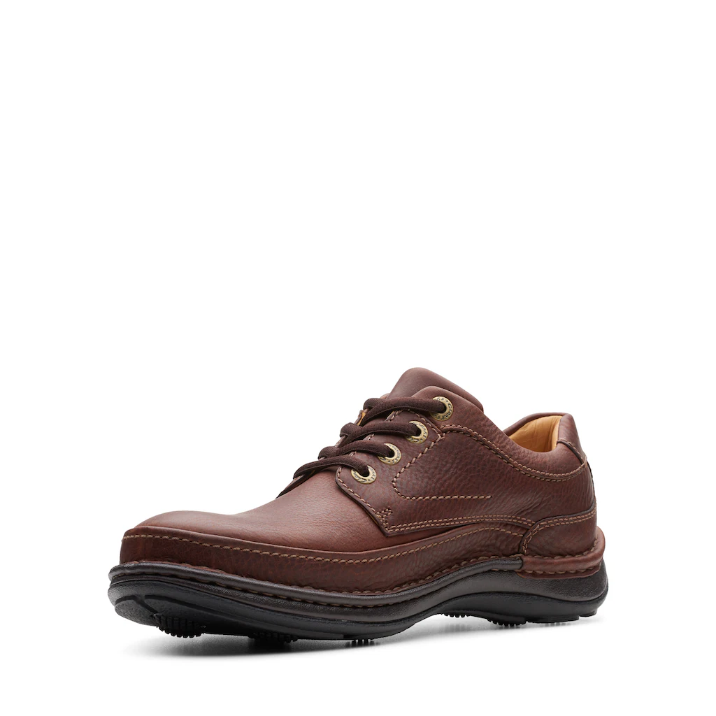 Clarks Schnürschuh »Nature Three« Freizeitschuh Halbschuh Schnürschuh Mit Herausnehmbares Fußbett