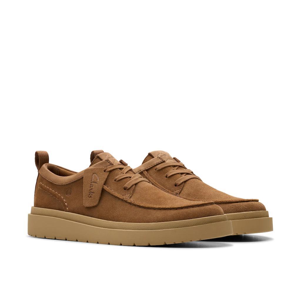 Clarks Schnürschuh »Polden Moc« Schnürschuh Business Schuh Mokassin im Casual Look