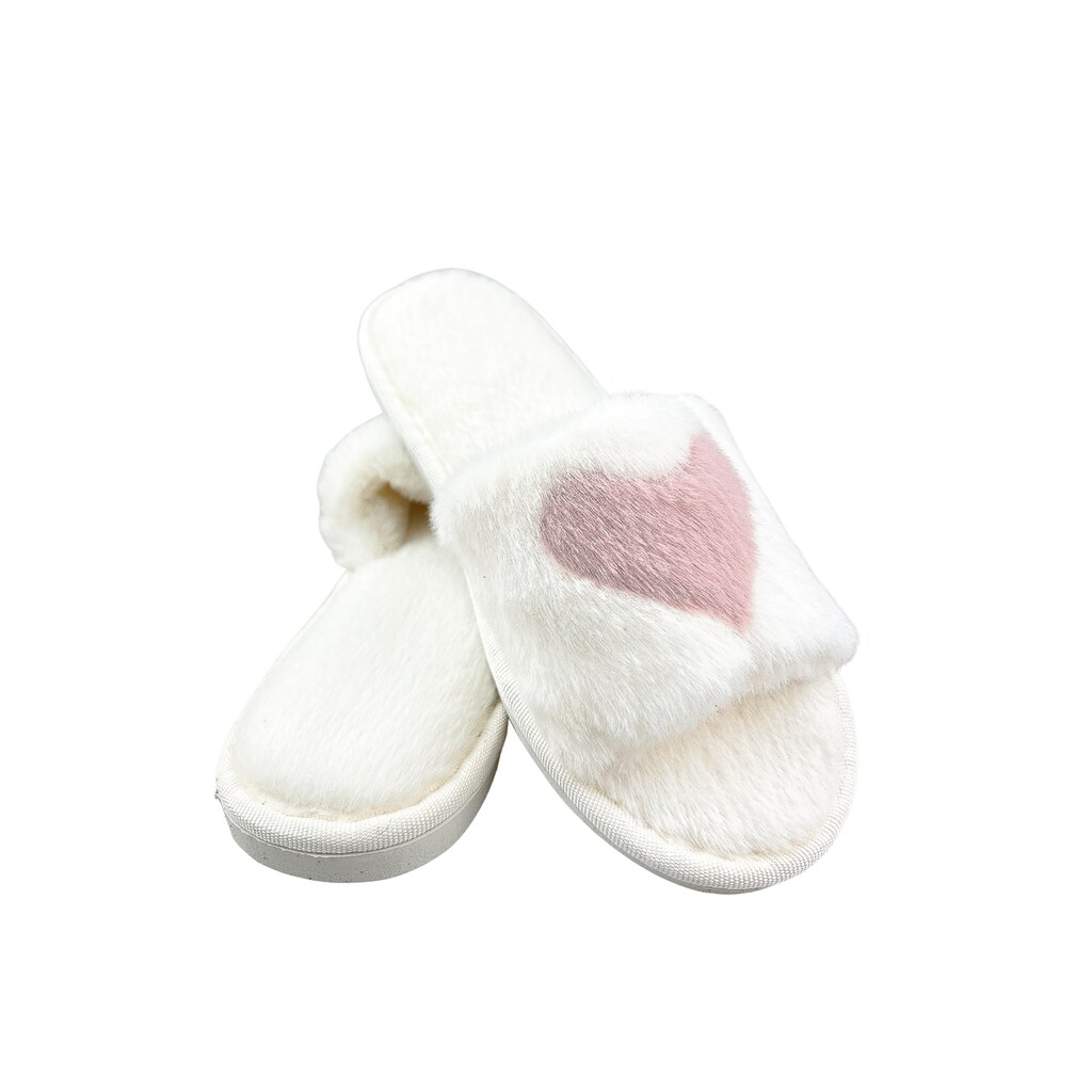 COLLEZIONE ALESSANDRO Pantolette »Kuschel« Kuschelweiche Plüsch-Slipper Hausschuhe Online Bestellen