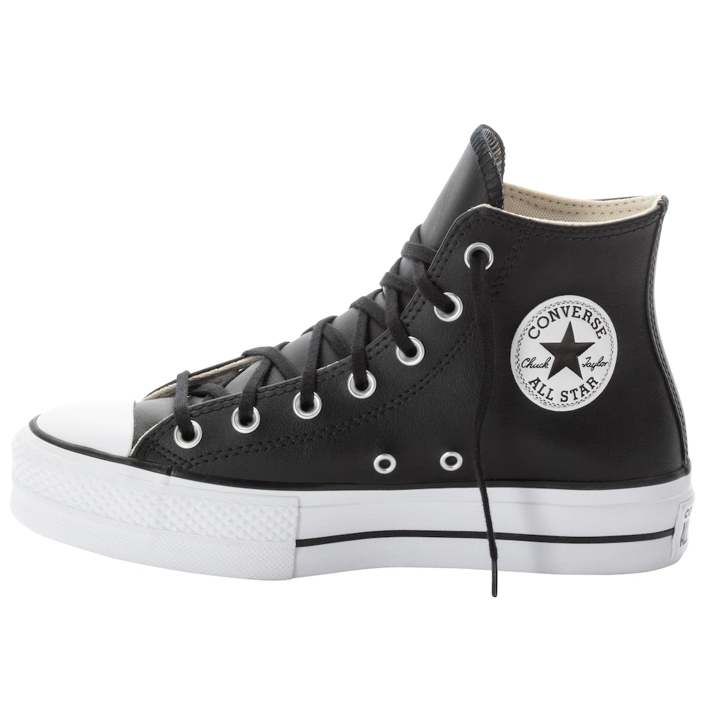 Converse Sneaker »CHUCK TAYLOR ALL STAR LEATHER PLATFORM« Sneaker Aus Weichem Leder ▷ Für