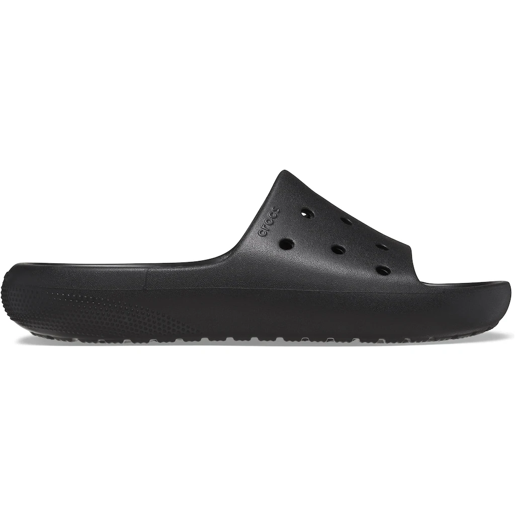 Crocs Badepantolette »Classic Slide V2« Sommerschuh Poolslides Schlappen Mit Lüftungsöffnungen G-Weite