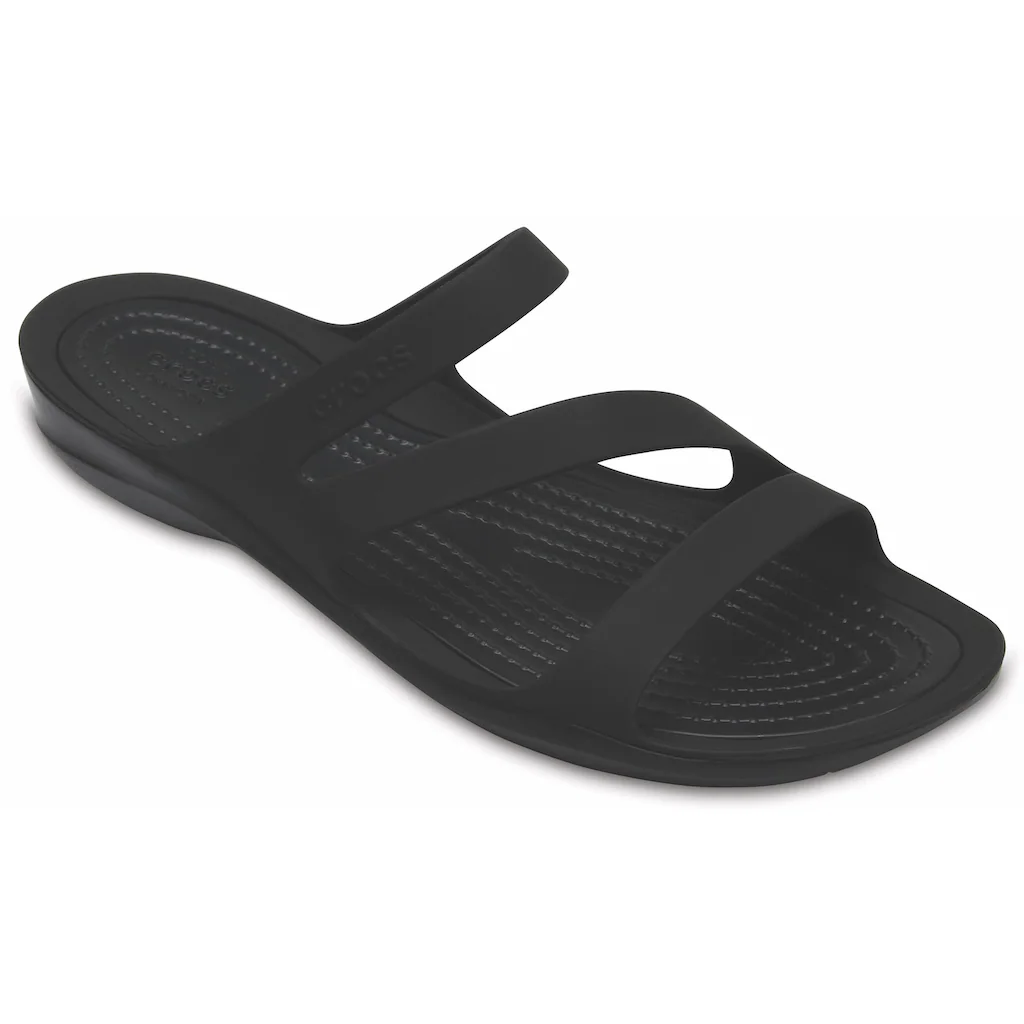 Crocs Badepantolette »Swiftwater Sandal« Sommerschuh Badeschuh Poolslides Genoppte Innensohle