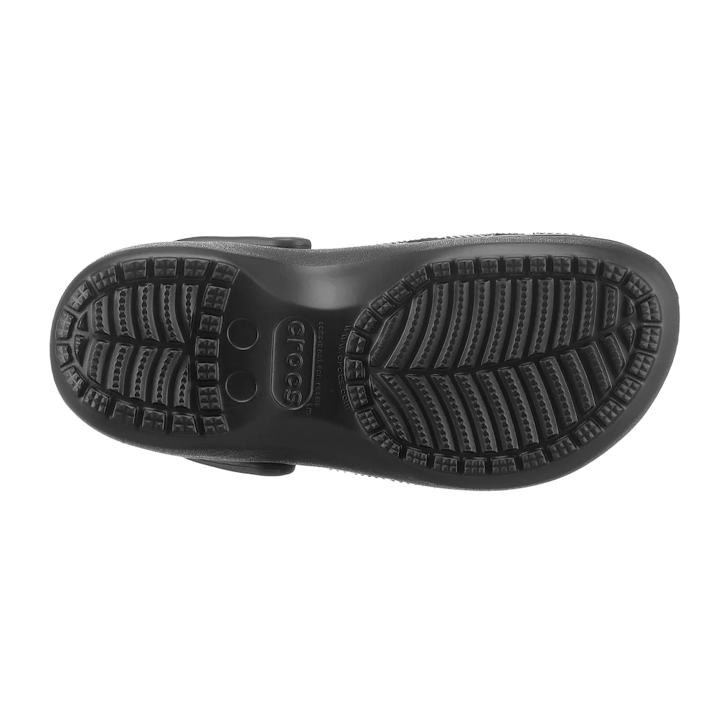 Crocs Clog »Classic Platform Clog W« Plateau Sommerschuh Schlappen Hausschuh Trendige Plateausohle