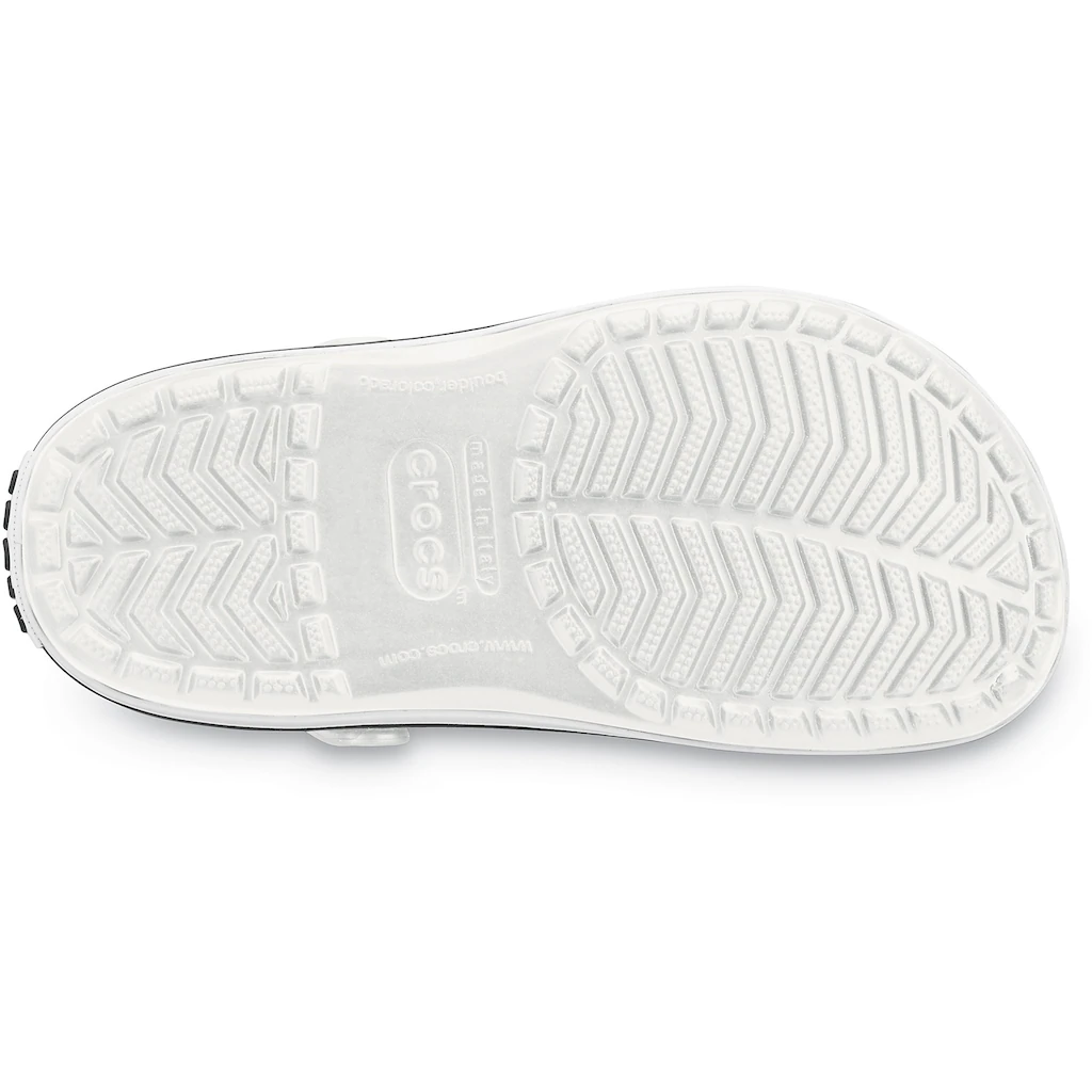 Crocs Clog »Crocband Clog« Sommerschuh Schlappen Hausschuh Mit Zweifarbiger Laufsohle