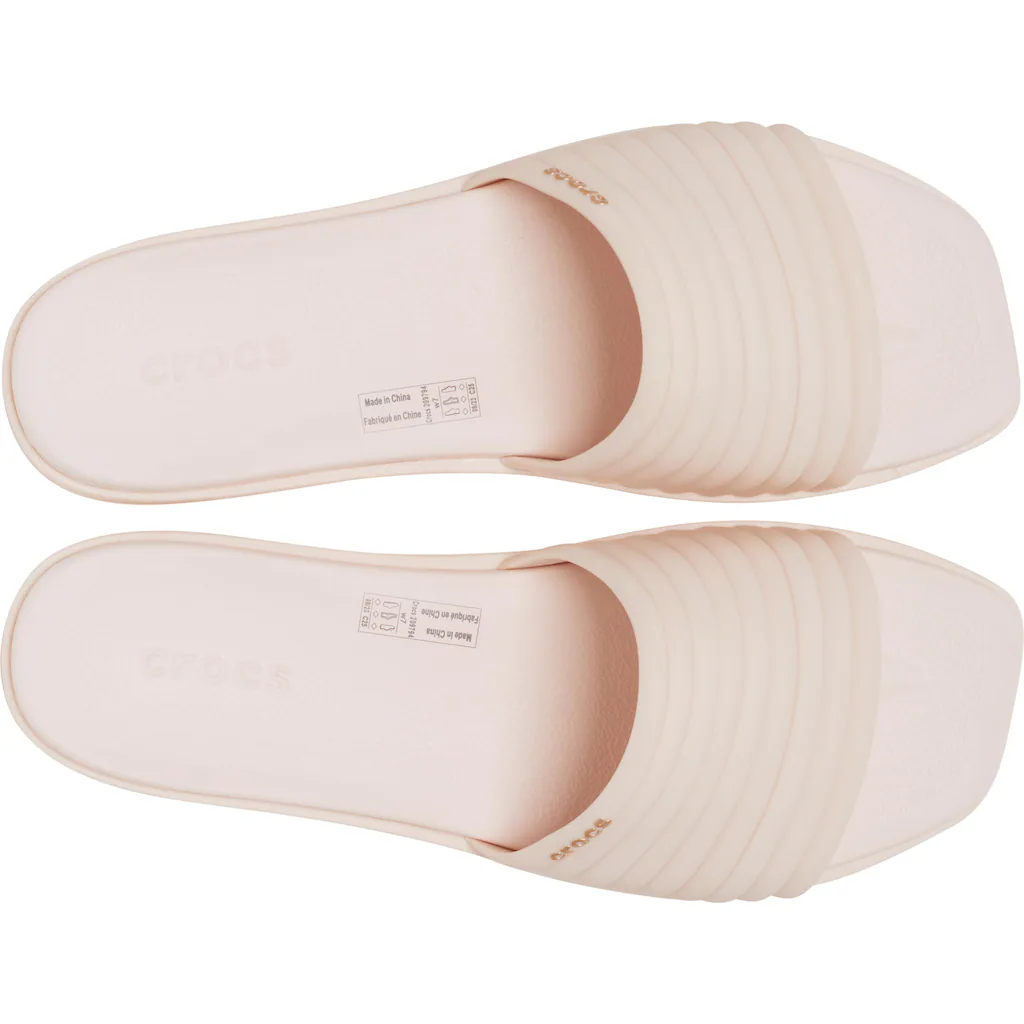 Crocs Pantolette »Miami Slide« Badeschuh Schlappen Mit Kleinem Keilabsatz ▷ Für
