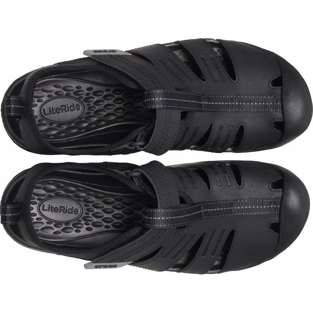 Crocs Sandale »Yukon Fisherman« Halbschuh Slipper Trekkingschuh Mit Praktischem Klettverschluss Online Kaufen
