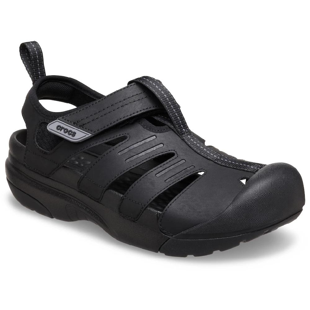 Crocs Sandale »Yukon Fisherman« Halbschuh Slipper Trekkingschuh mit praktischem Klettverschluss online kaufen