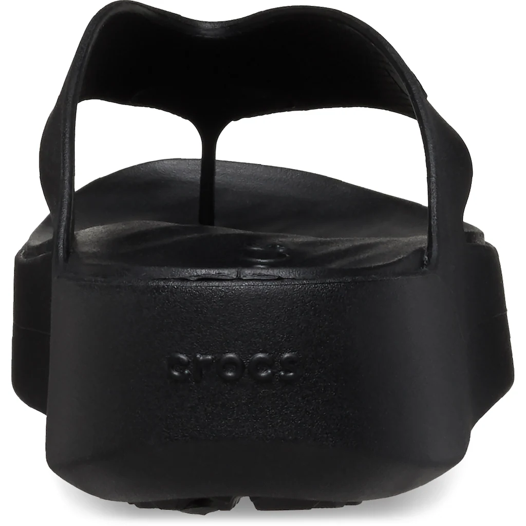 Crocs Zehentrenner »Getaway Platform Flip« Plateau Sommerschuh Schlappen Mit Modischer Plateausohle