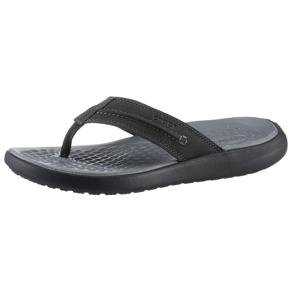 Crocs Zehentrenner »Yukon Vista II Flip« Sandale Sommerschuh mit Ziernaht online bestellen