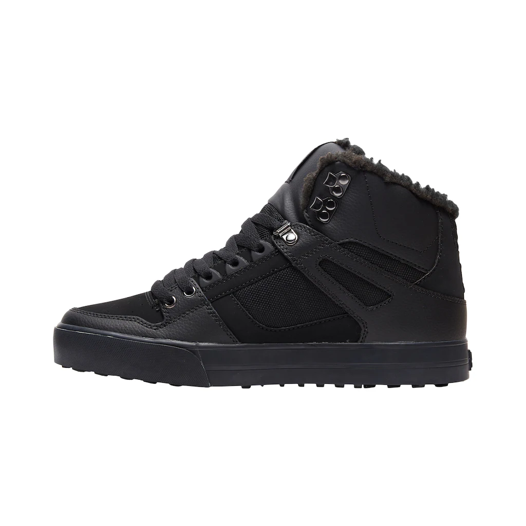 DC Shoes Sneakerboots »PURE HIGH-TOP WC WNT« Winterschuhe Winterboots Schnürboots Wintersneaker Gefüttert Auf Rechnung Kaufen