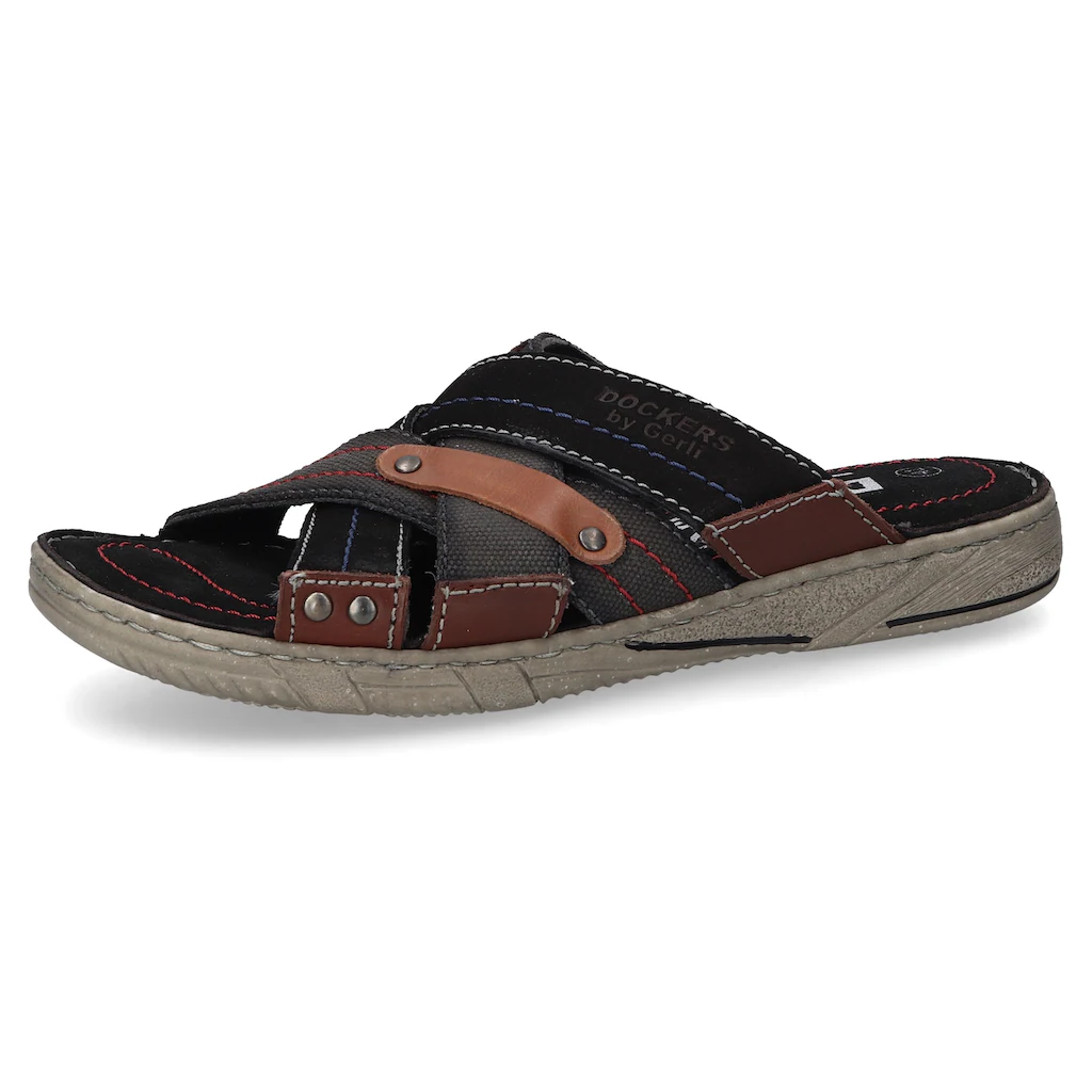 Dockers by Gerli Pantolette Sommerschuh Strandschuh Slides zum Schlupfen