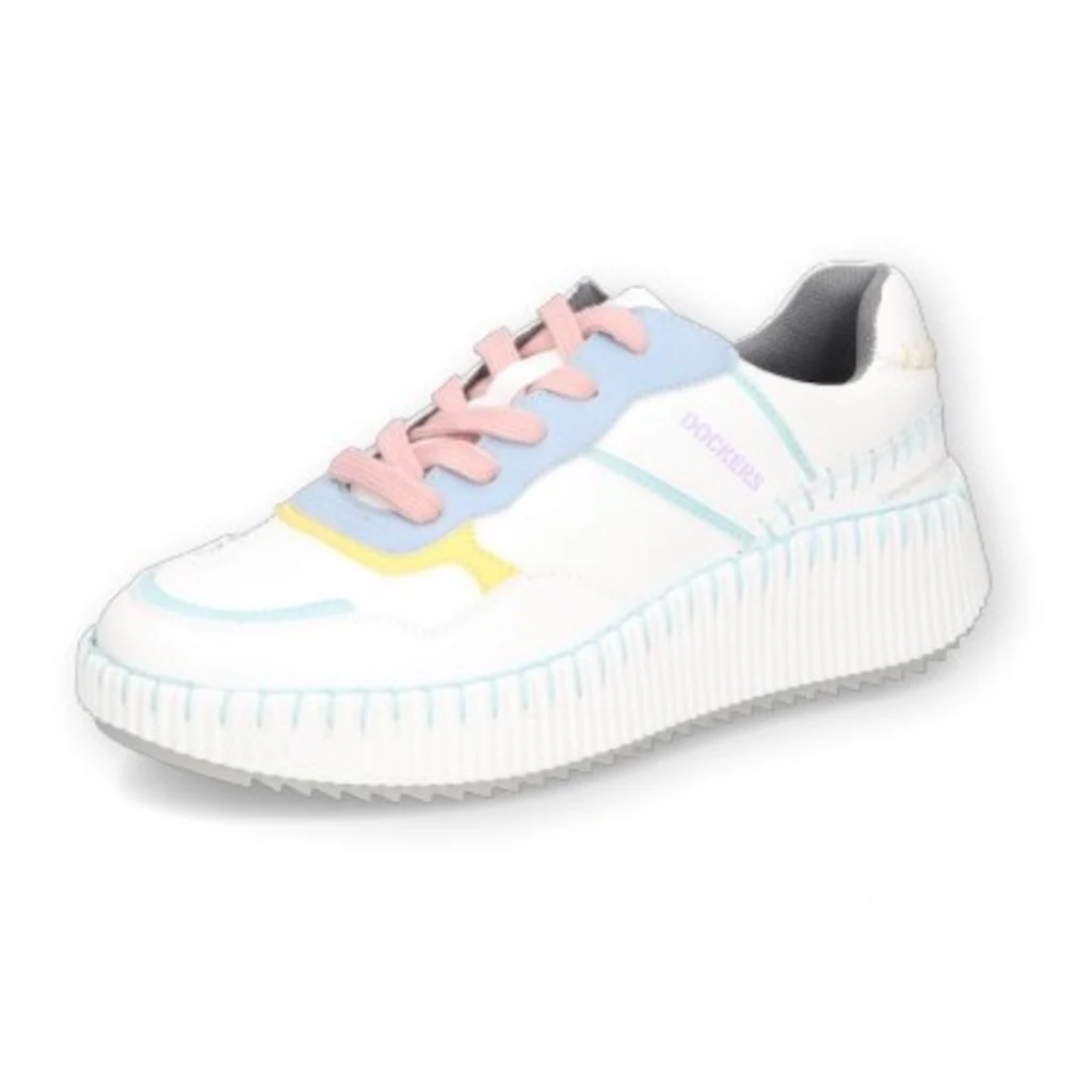Dockers by Gerli Plateausneaker im coolem Farbmix Freizeitschuh Halbschuh Schnürschuh kaufen