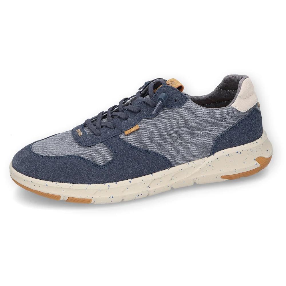 Dockers by Gerli Slip-On Sneaker Sslipper Freizeitschuh Halbschuh Sommerschuh im Jeans-Look