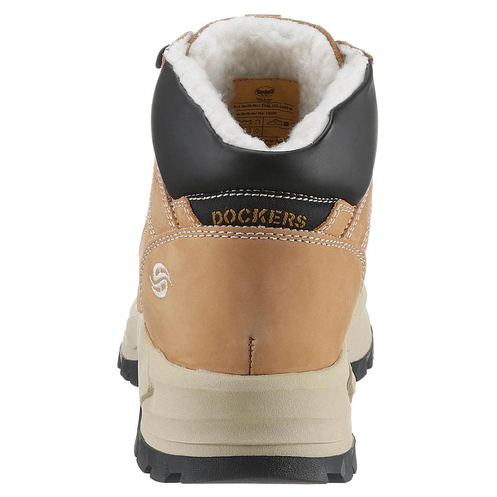 Dockers By Gerli Winterstiefel High Top Sneaker Schnürboots Mit Weich Gepolstertem Schaftrand ▷ Für