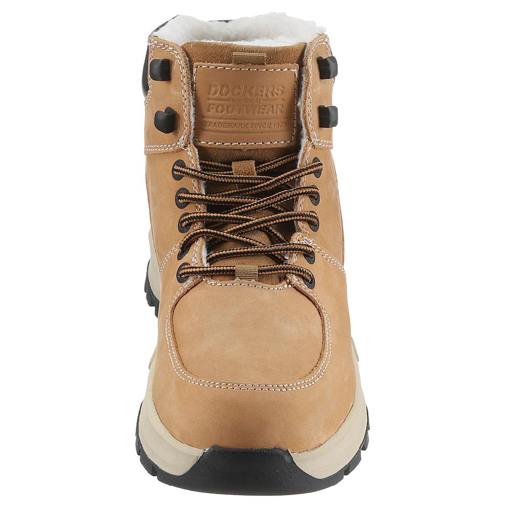 Dockers By Gerli Winterstiefel High Top Sneaker Schnürboots Mit Weich Gepolstertem Schaftrand ▷ Für