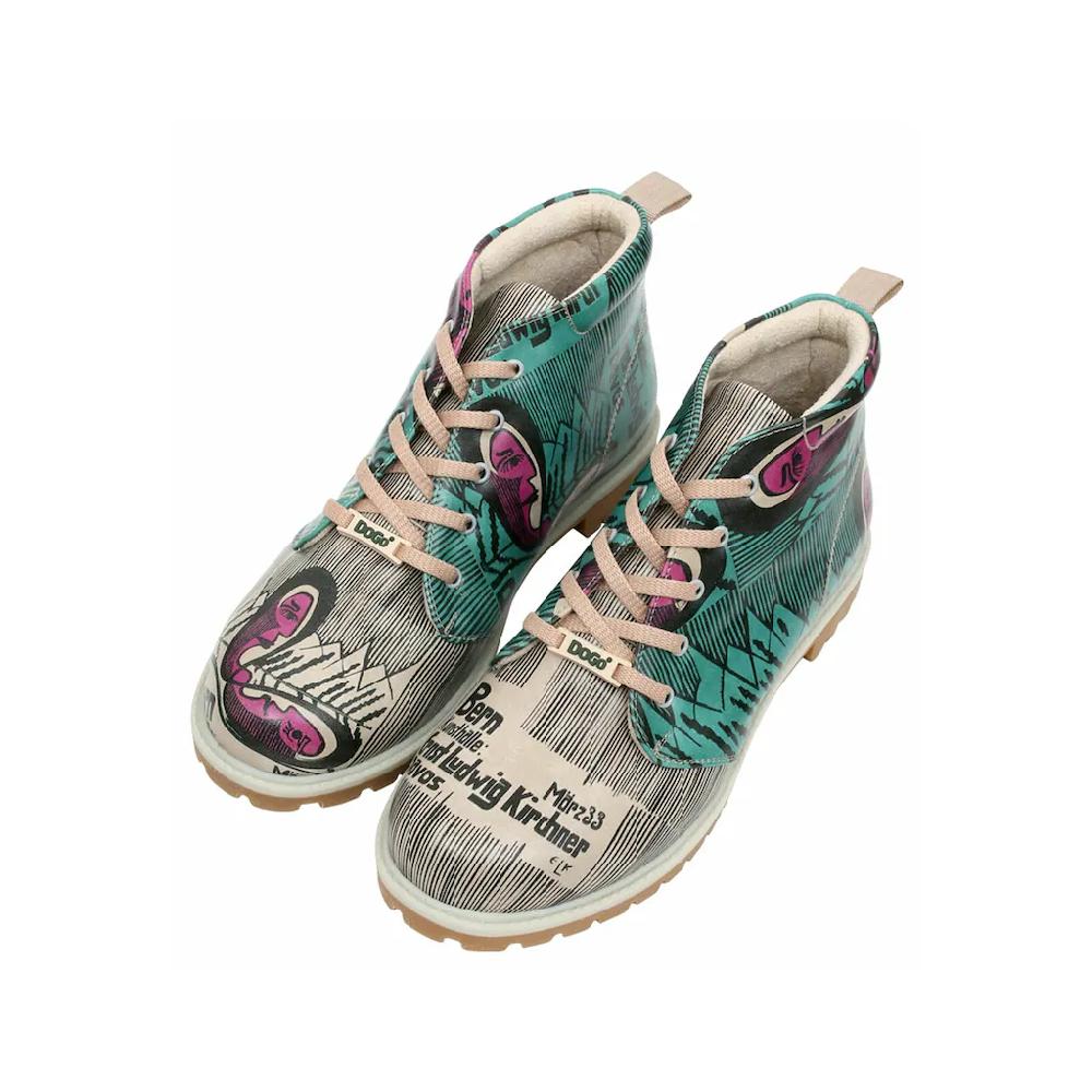 DOGO Bootsschuh »Damen Short Boots Kunsthalle Vegan Damen Stiefel / Female« Vegan Bestellen