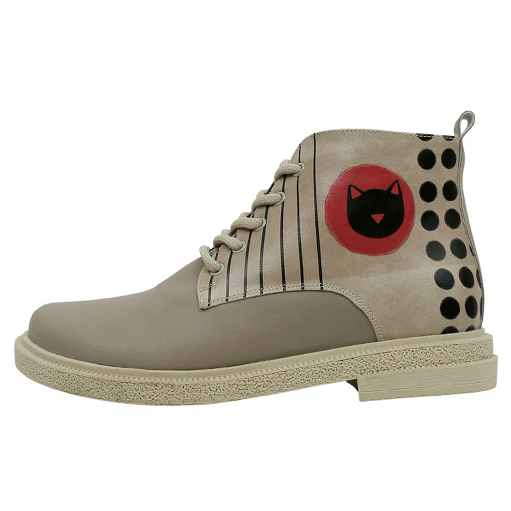 DOGO Bootsschuh »Damen Victoria Boots Dots And Cats Vegan Damen Boots / Female« Vegan ▷ Für