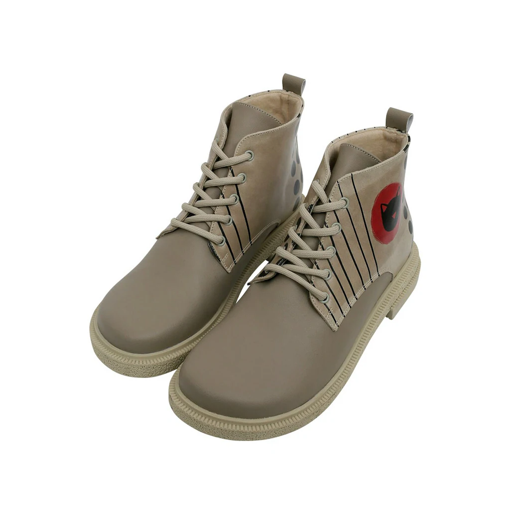 DOGO Bootsschuh »Damen Victoria Boots Dots And Cats Vegan Damen Boots / Female« Vegan ▷ für