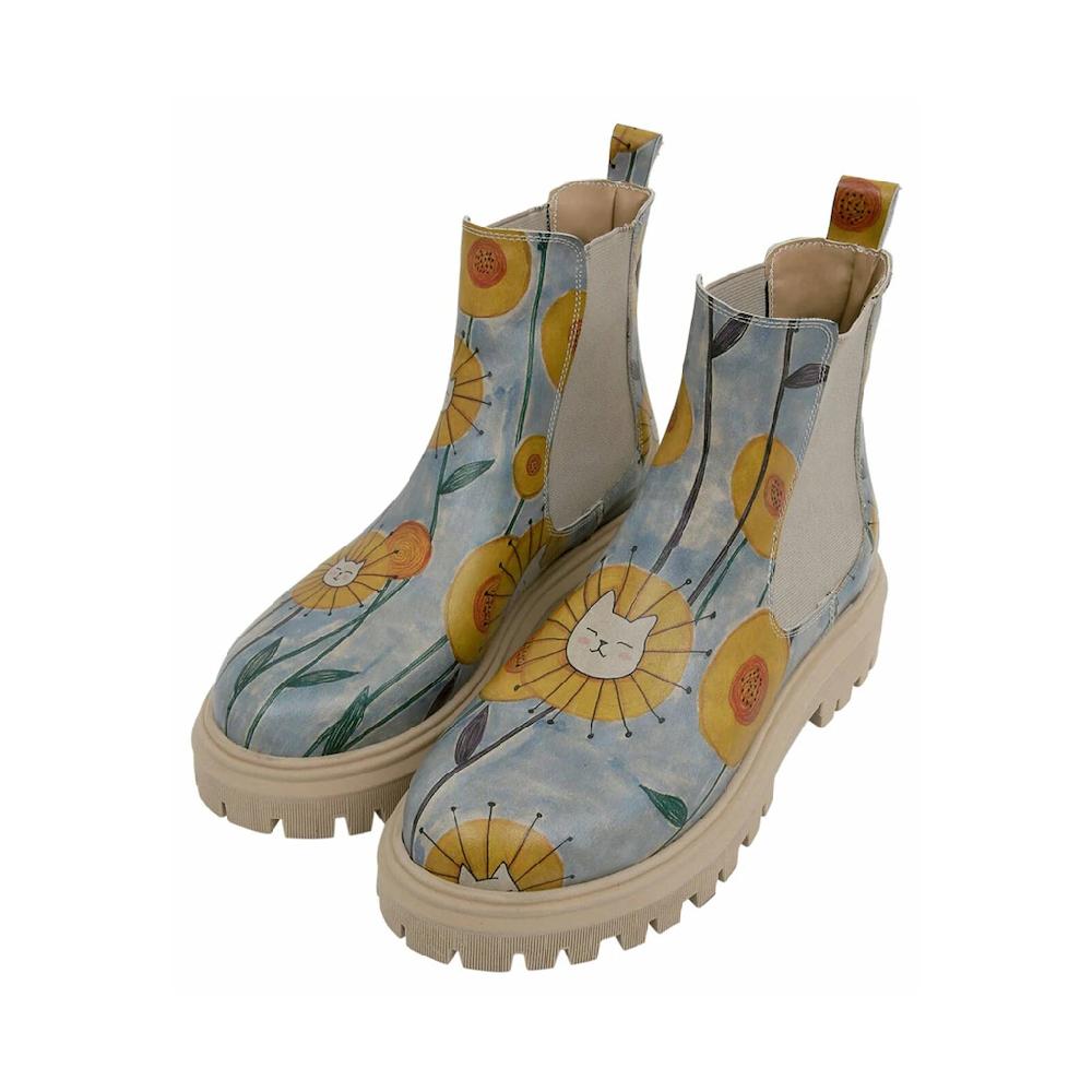 DOGO Chelseaboots »Damen Aura Cat Flower Vegan Damen Boots / Female« Vegan online bestellen