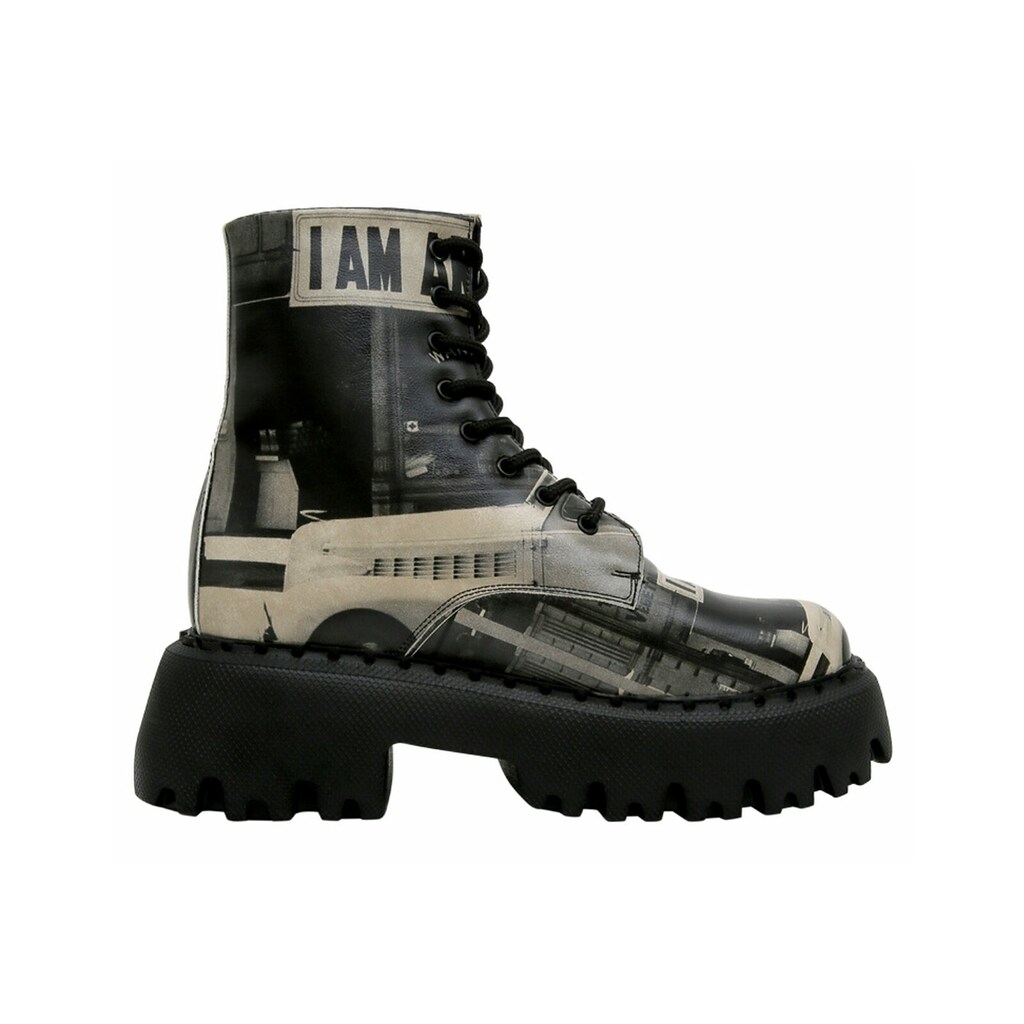 DOGO Chelseaboots »Damen Navy I Am An American Vegan Damen Boots / Female« Vegan Online Bestellen