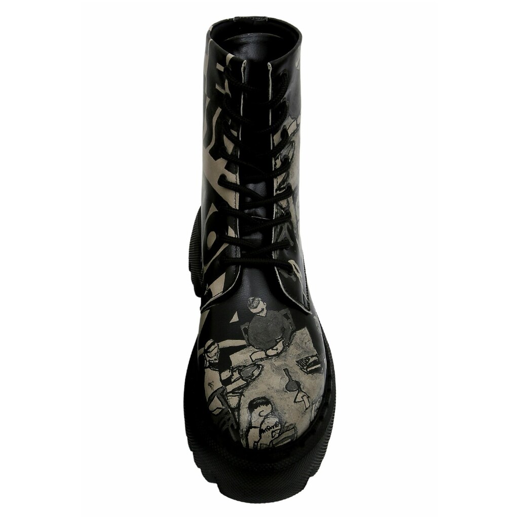 DOGO Chelseaboots »Damen Navy Supper Blackwhite Vegan Damen Boots / Female« Vegan ▷ Für