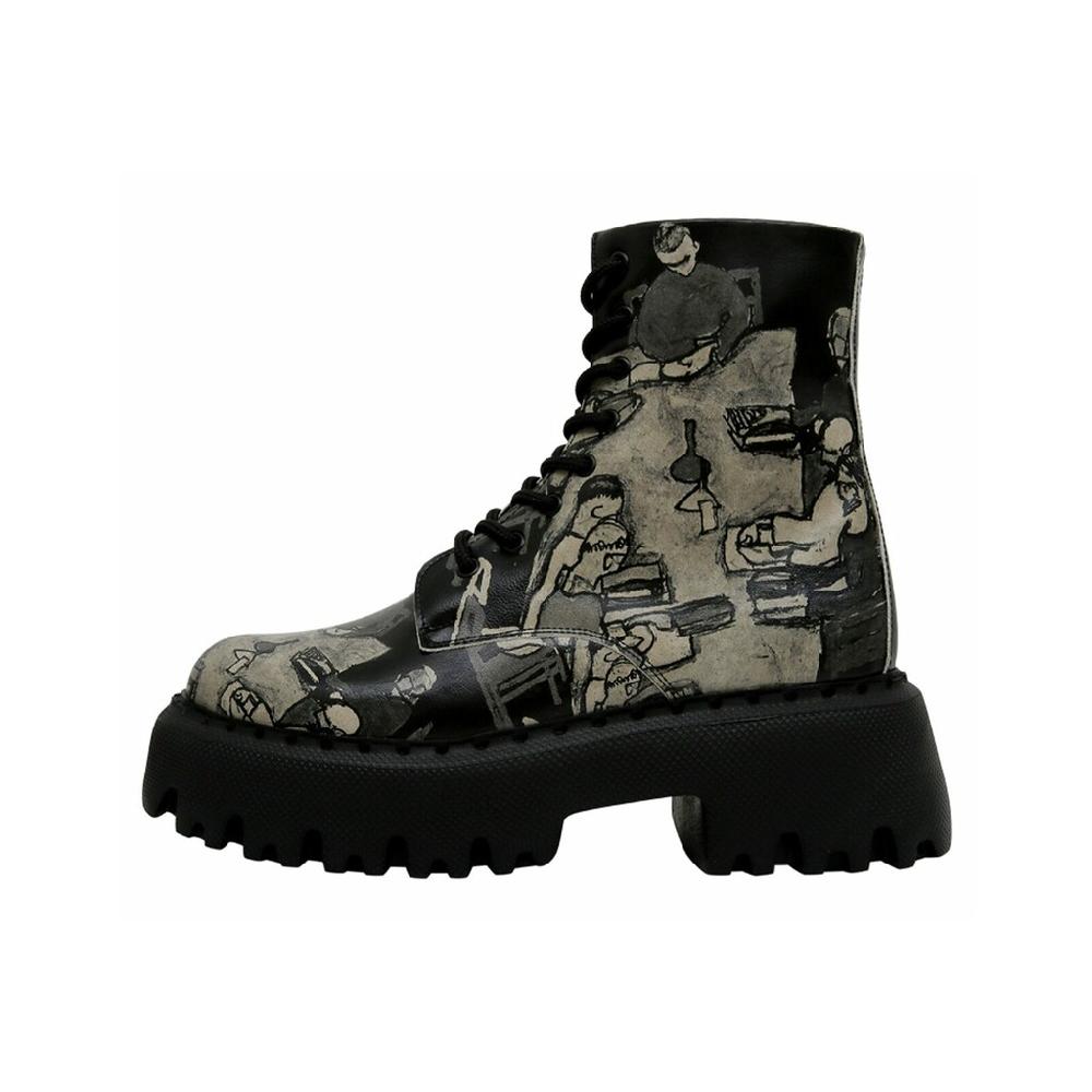 DOGO Chelseaboots »Damen Navy Supper Blackwhite Vegan Damen Boots / Female« Vegan ▷ für