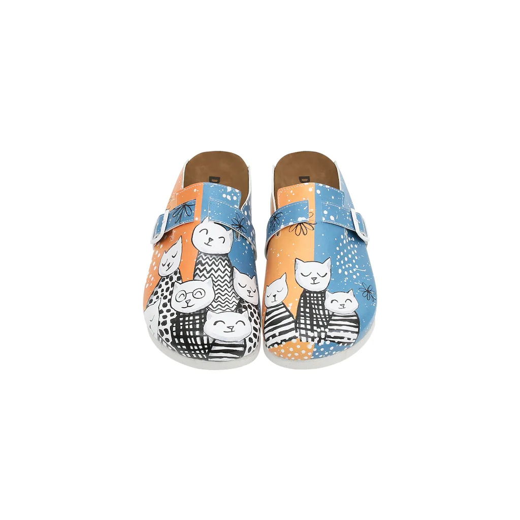 DOGO Hausschuh »Damen Comfie Family Portrait Vegan Damen Sandalen/ Sandaletten /« Vegan