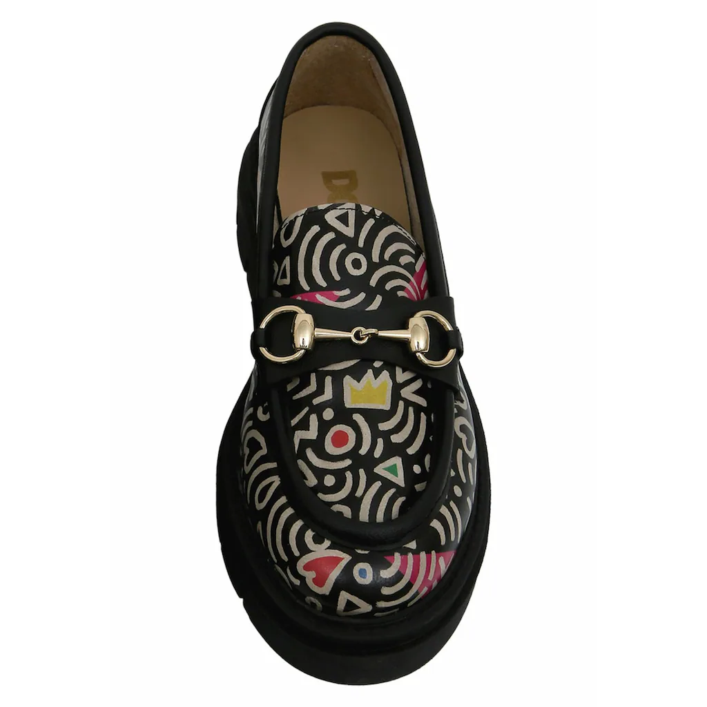 DOGO Loafer »Abstract Outline« Vegan Kaufen