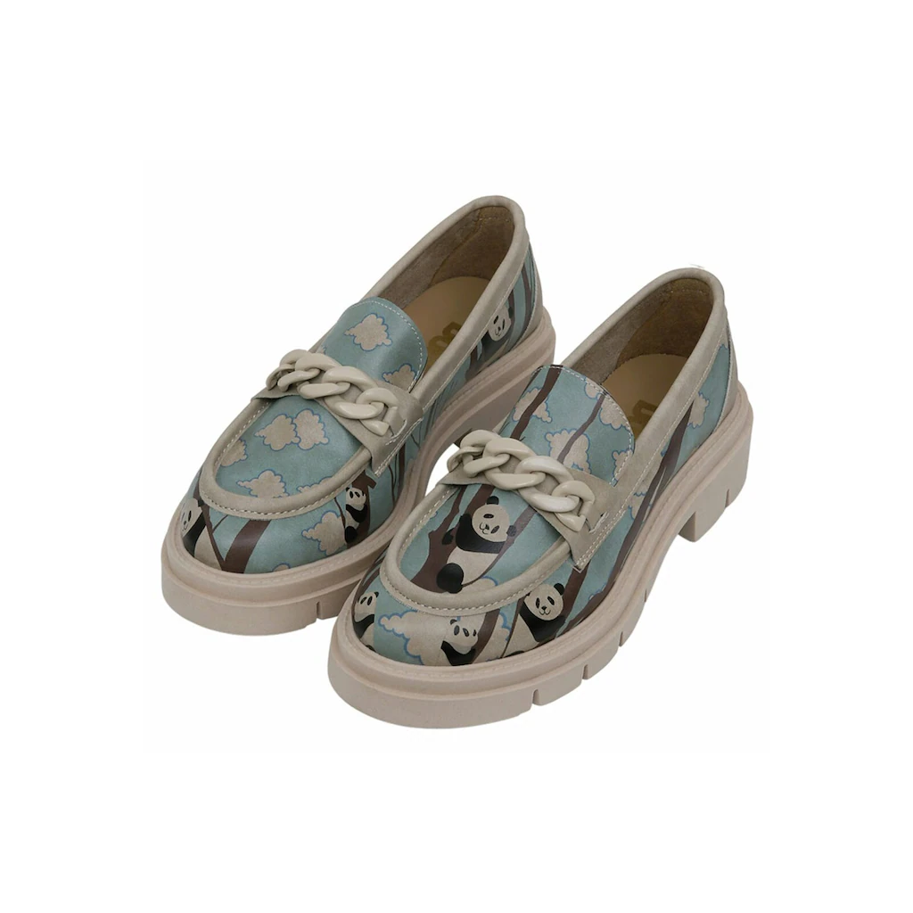 DOGO Loafer »Damen Cindy Panda Hug Vegan Damen Slipper/ Halbschuhe / Female« Vegan Online Bestellen