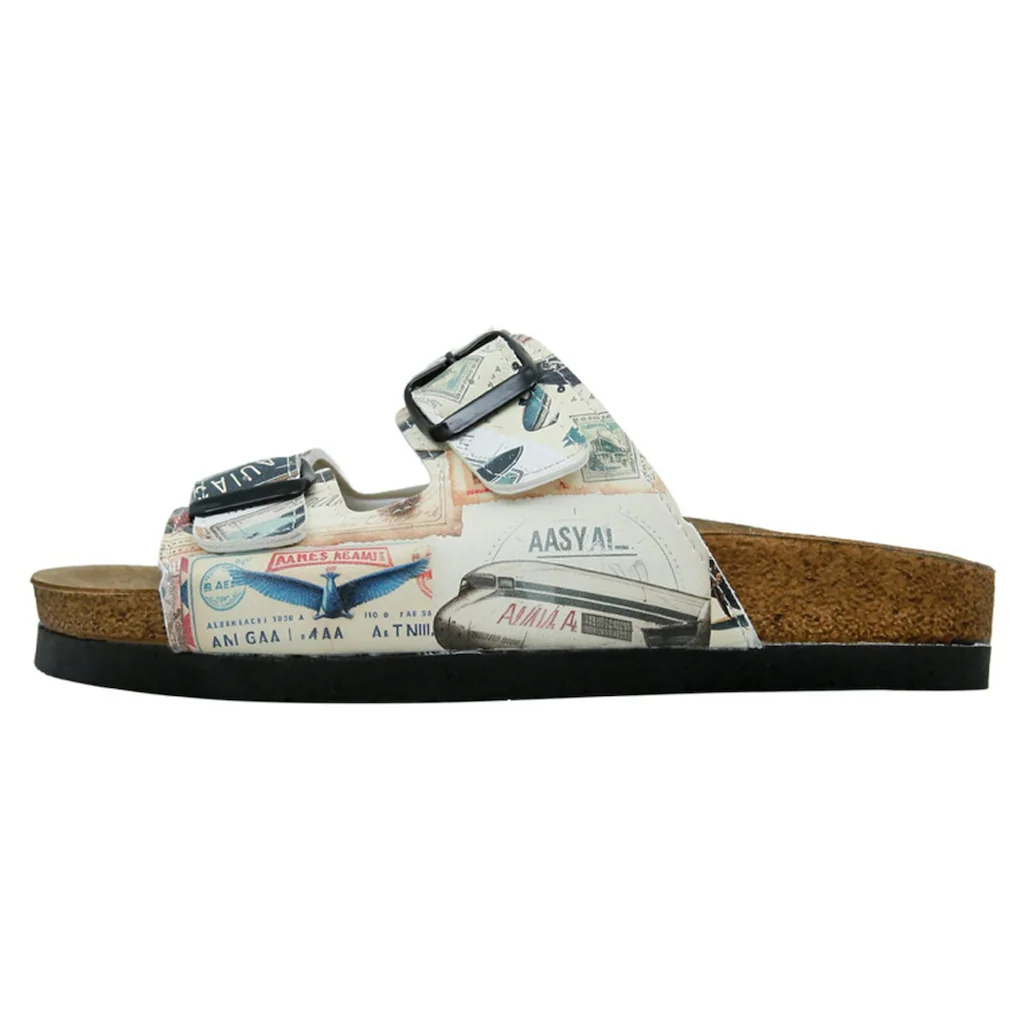 DOGO Pantolette »Damen Stella Aeroplanes Vegan Damen Sandalen/ Sandaletten /« Vegan online kaufen