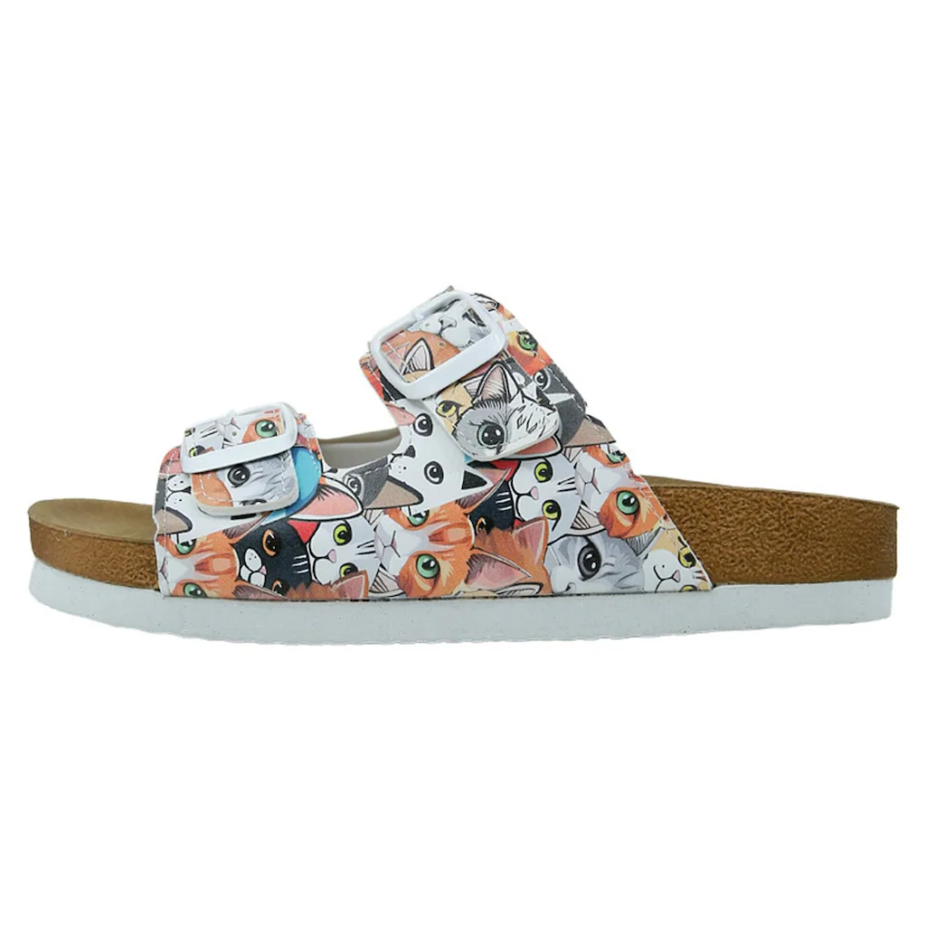 DOGO Pantolette »Damen Stella Cat Audience Vegan Damen Sandalen/ Sandaletten /« Vegan online kaufen
