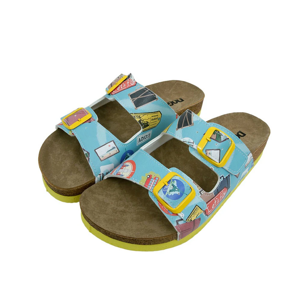 DOGO Pantolette »Damen Stella Let's Fly Vegan Damen Sandalen/ Sandaletten /« Vegan Kaufen