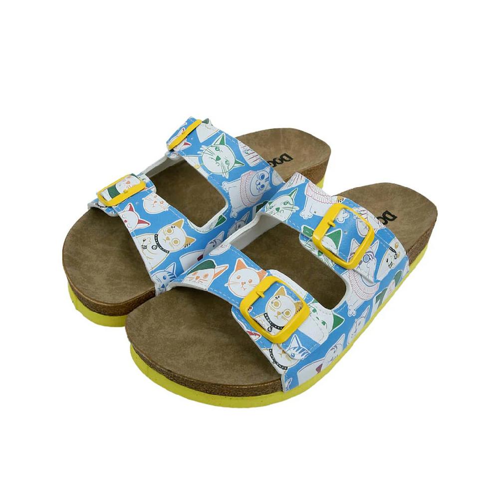 DOGO Pantolette »Damen Stella Meow Mix Vegan Damen Sandalen/ Sandaletten / Female« Vegan ▷ Für