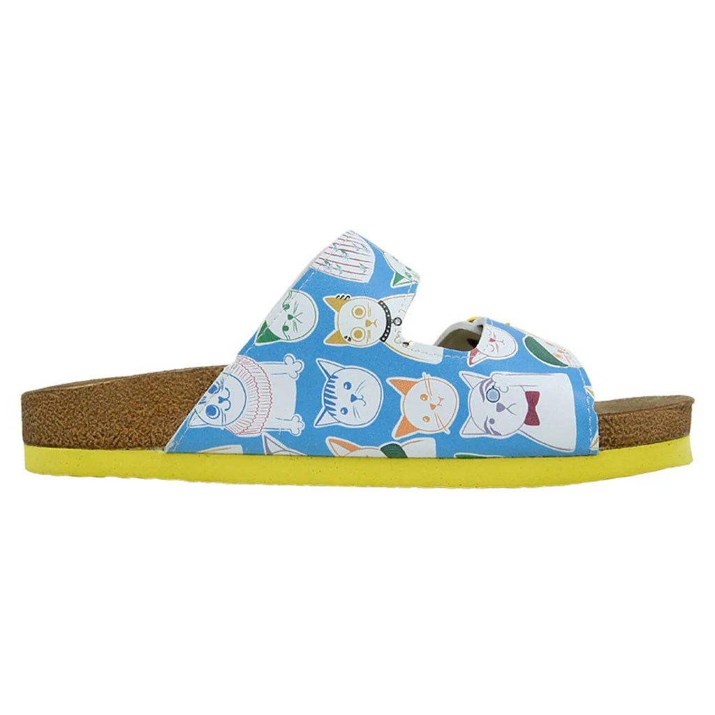 DOGO Pantolette »Damen Stella Meow Mix Vegan Damen Sandalen/ Sandaletten / Female« Vegan ▷ Für
