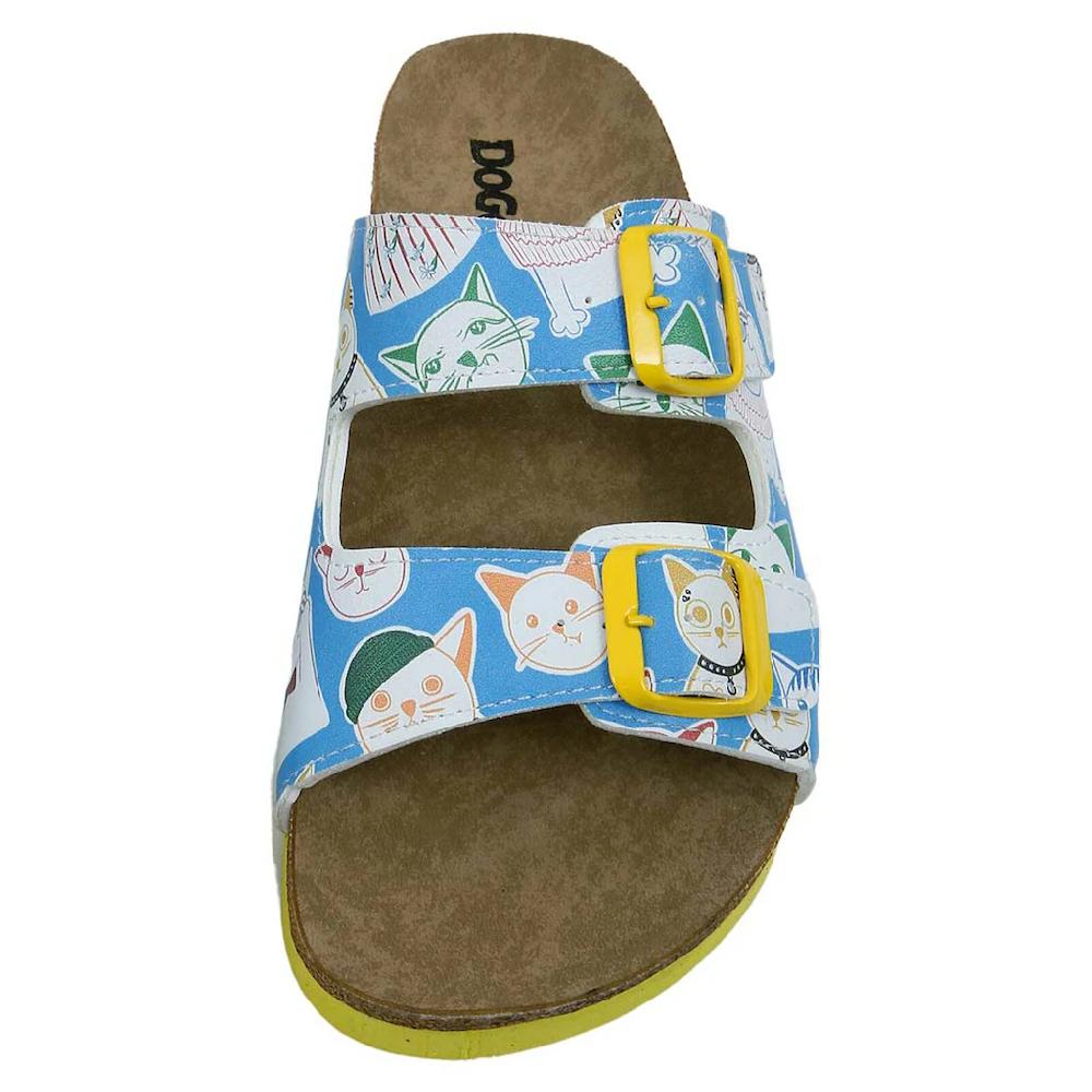 DOGO Pantolette »Damen Stella Meow Mix Vegan Damen Sandalen/ Sandaletten / Female« Vegan ▷ Für