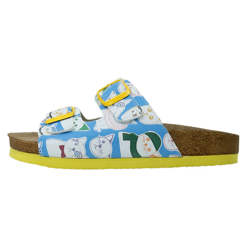 DOGO Pantolette »Damen Stella Meow Mix Vegan Damen Sandalen/ Sandaletten / Female« Vegan ▷ für
