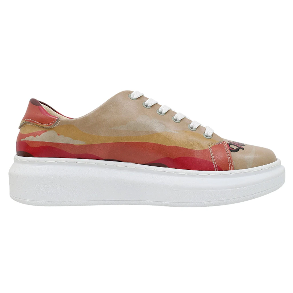 DOGO Plateausneaker »Damen Myra Arizona Dream Vegan Damen Sneaker / Female« Vegan Auf Rechnung Bestellen