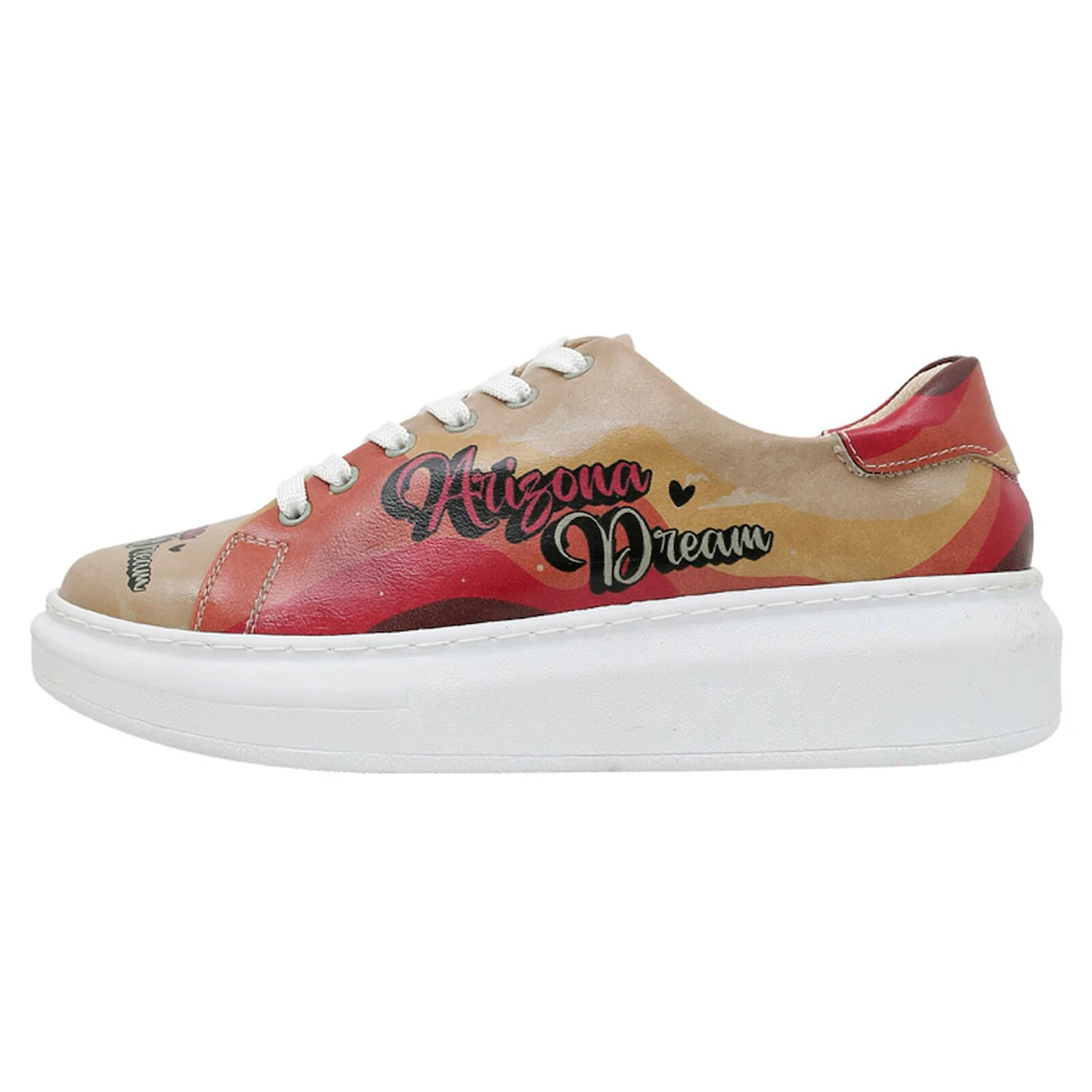 DOGO Plateausneaker »Damen Myra Arizona Dream Vegan Damen Sneaker / Female« Vegan auf Rechnung bestellen