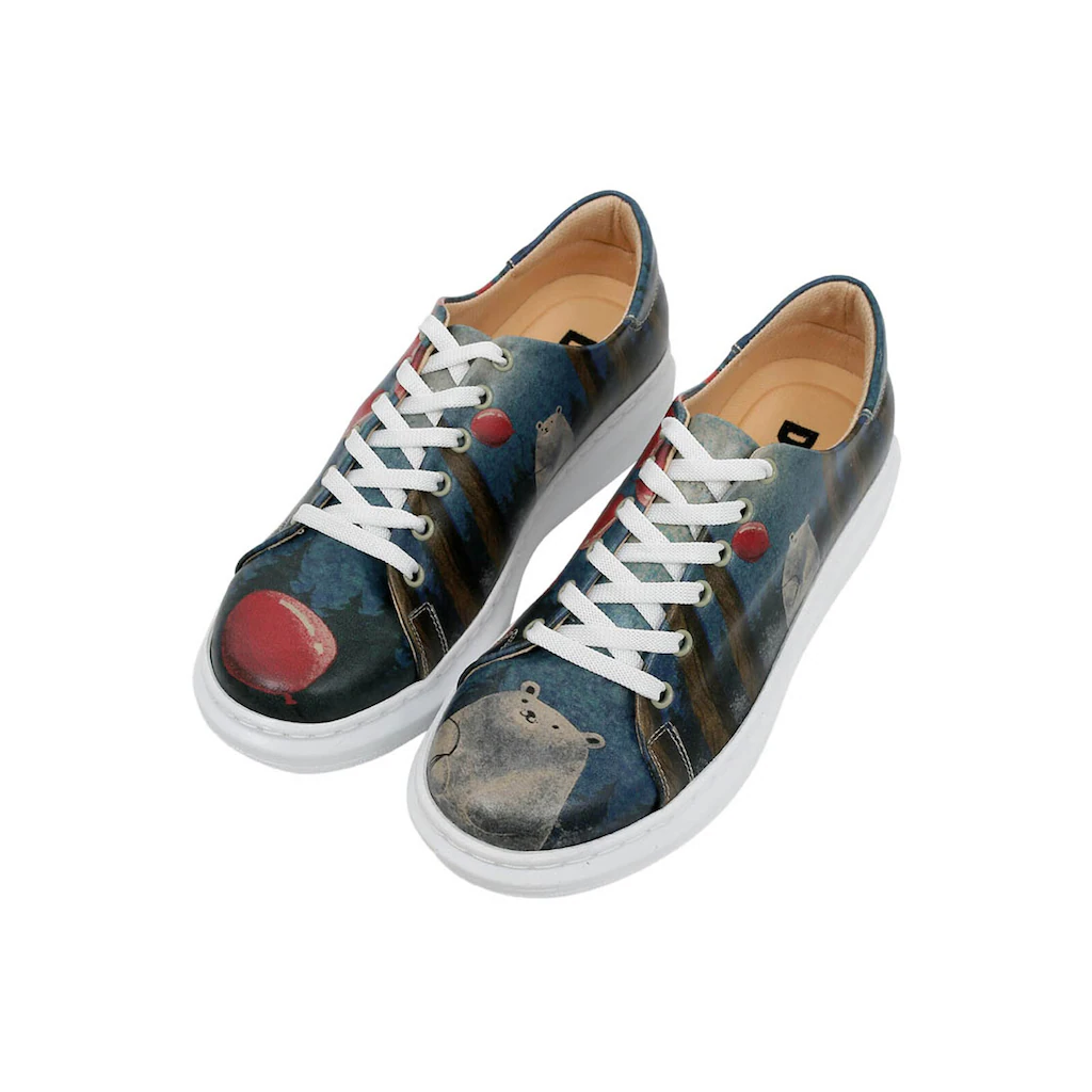 DOGO Plateausneaker »Damen Myra Bear With A Balloon Vegan Damen Sneaker / Female« Vegan online kaufen
