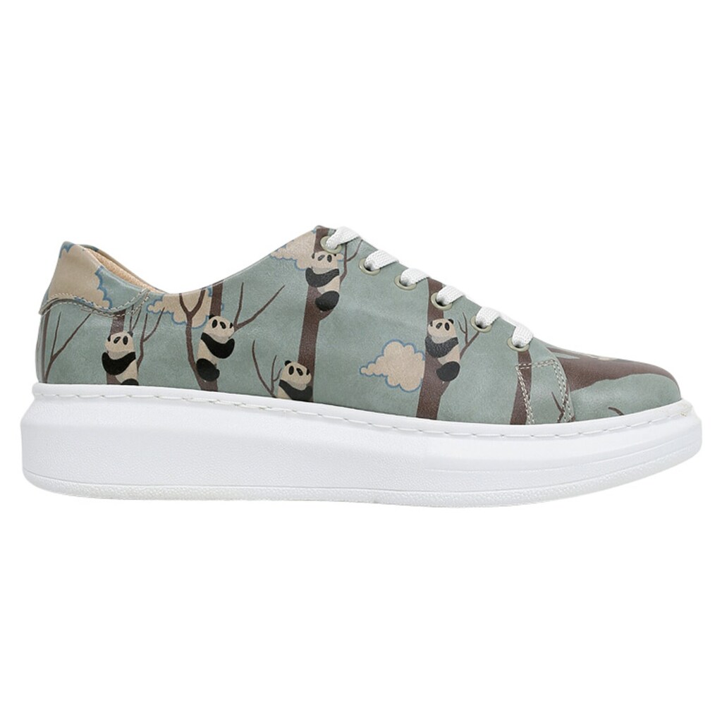 DOGO Plateausneaker »Damen Myra Panda Hug Vegan Damen Sneaker / Female« Vegan ▷ Für