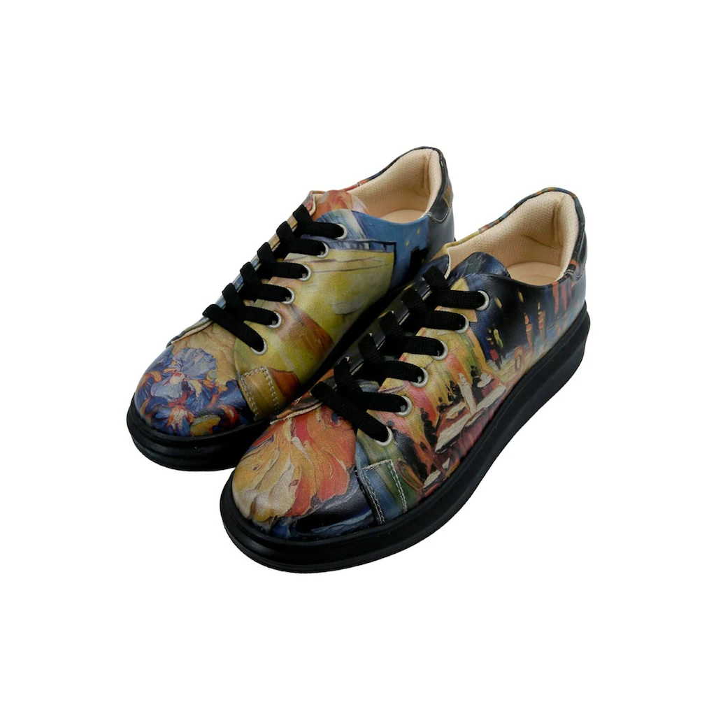 DOGO Plateausneaker »Damen Myra Pastel Night Vegan Damen Sneaker / Female« Vegan Online Kaufen