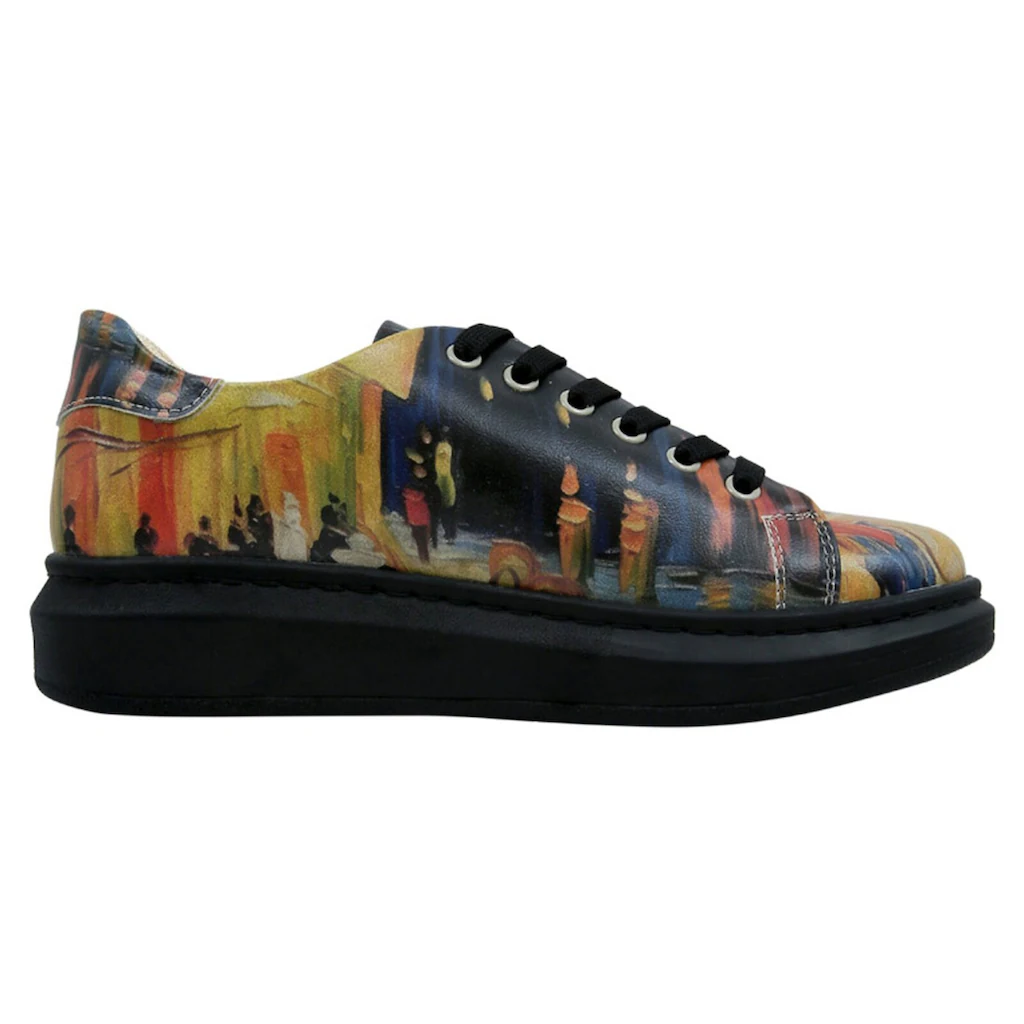 DOGO Plateausneaker »Damen Myra Pastel Night Vegan Damen Sneaker / Female« Vegan Online Kaufen