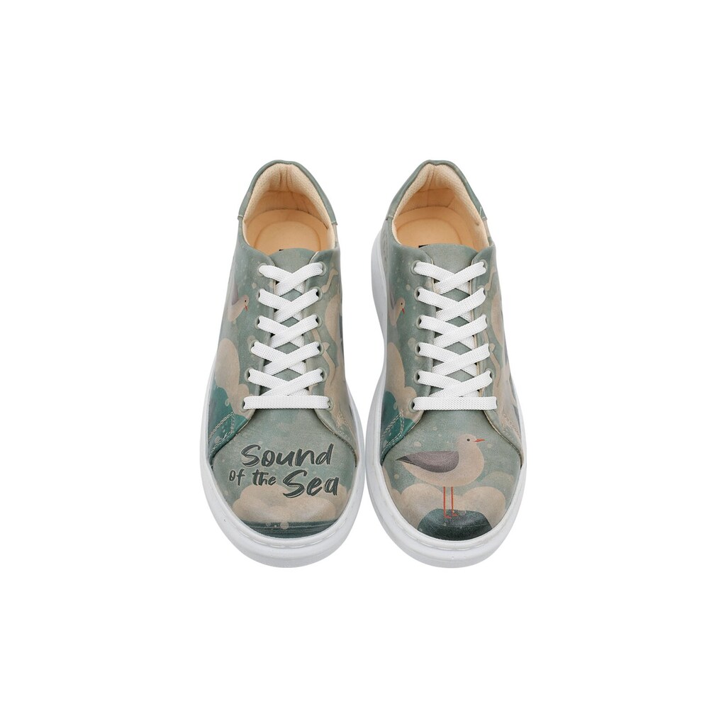 DOGO Plateausneaker »Damen Myra Sound Of The Sea Vegan Damen Sneaker / Female« Vegan ▷ Für