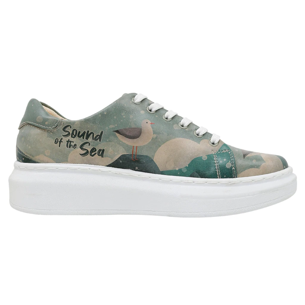 DOGO Plateausneaker »Damen Myra Sound Of The Sea Vegan Damen Sneaker / Female« Vegan ▷ Für